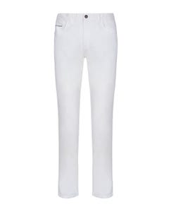 Pantalones blanco de 5 bolsillos canvas white_0