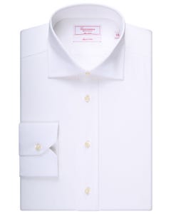 Camicia permanent bianca, extra slim rimini francese_0